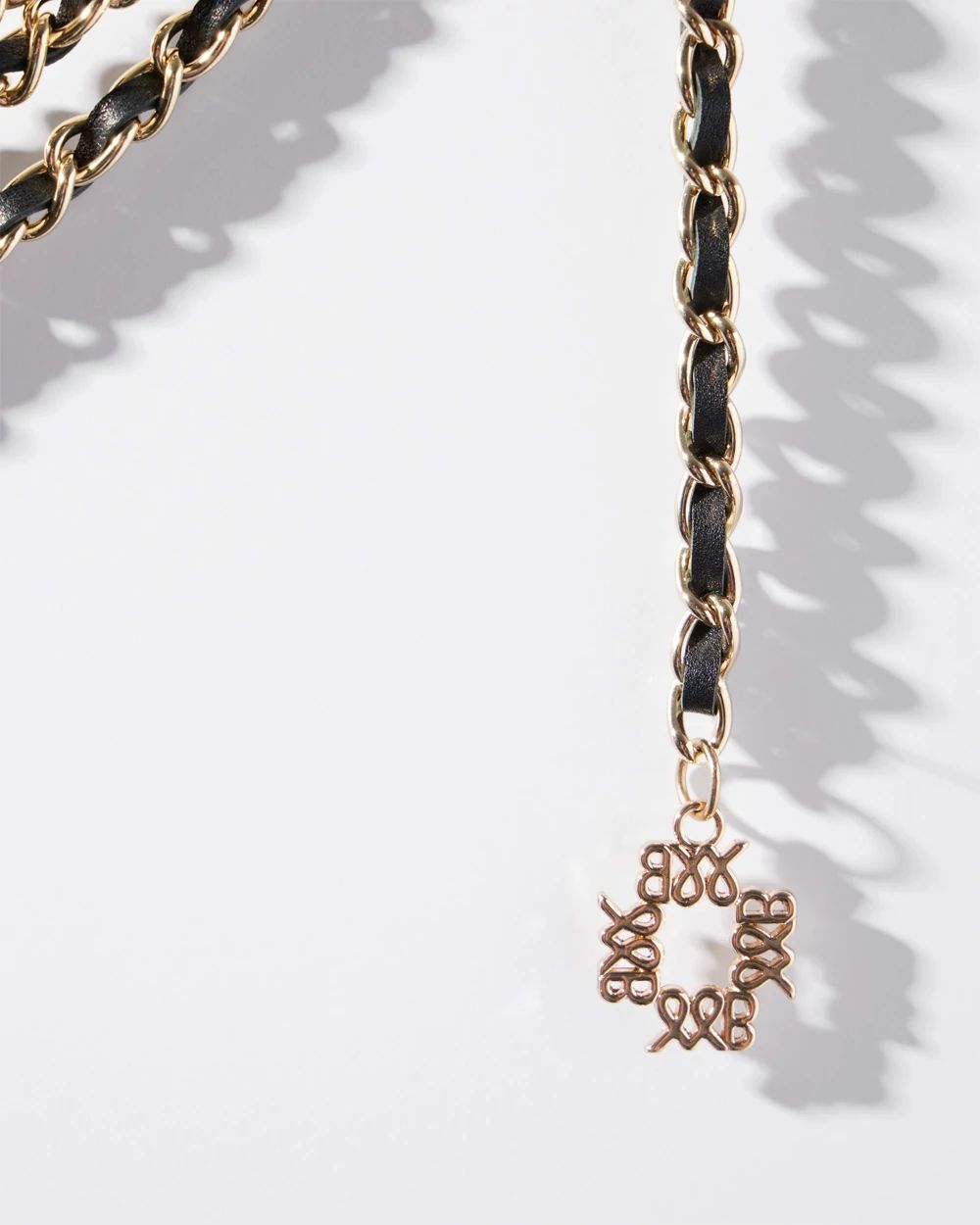 Llife LIDNM LEATHER CHAIN BELT LIDNM